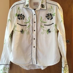 Vintage Rockmount Ranch Wear Womens Western Shirt